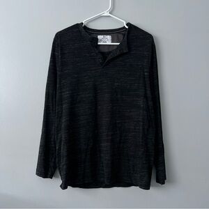 MBX Premium Goods Black Washed Longsleeve - Medium